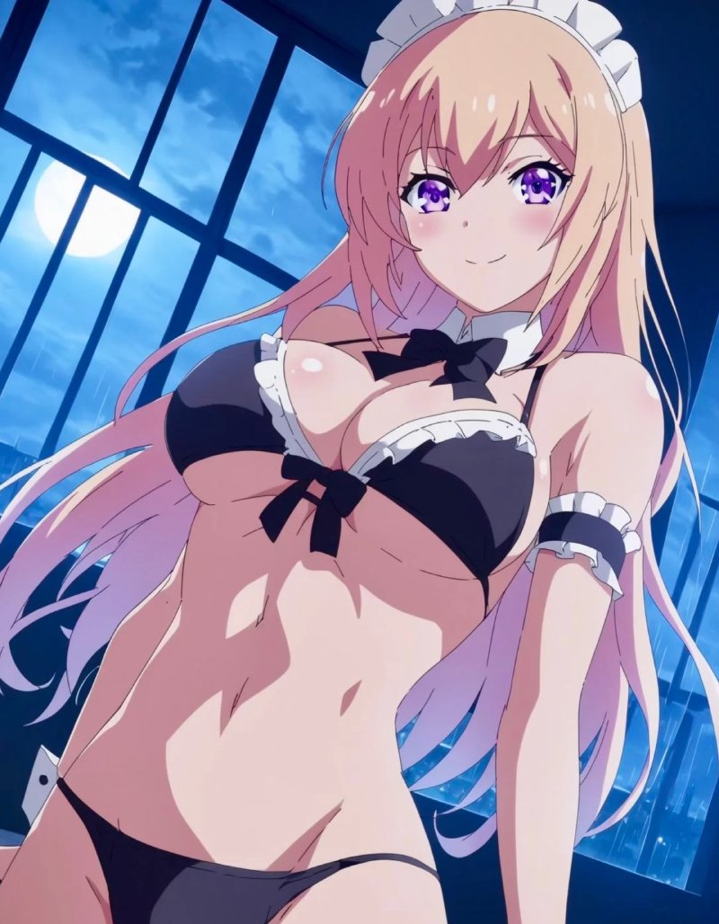 Waifu xinh đẹp trong ảnh gái anime vú to ngực khủng