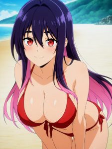 95+ Hình ảnh gái anime mặc bikini sexy đa sắc màu đẹp mê mẩn