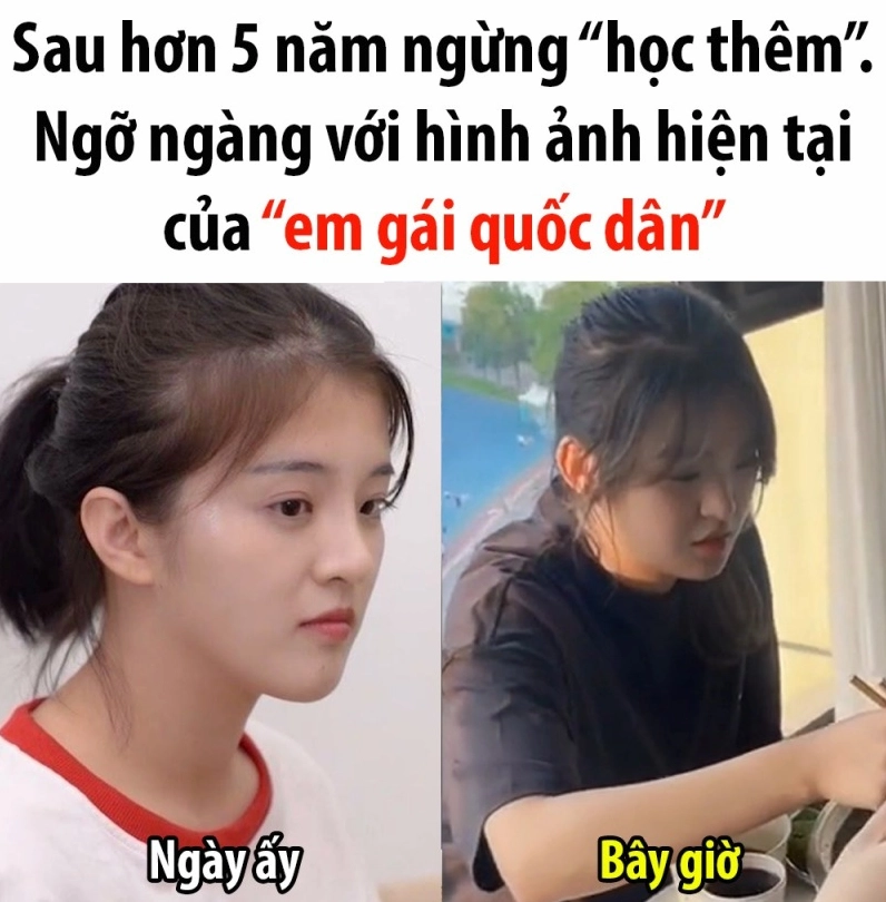 Hình ảnh mới nhất của cô nàng Linyuxi sau 5 năm