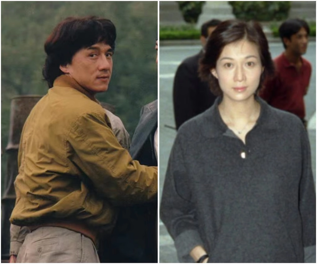 Jackie Chan và Elaine Ng thời trẻ – vụ ngoại tình của nam diễn viên đã trở thành một scandal lớn vào những năm 90.