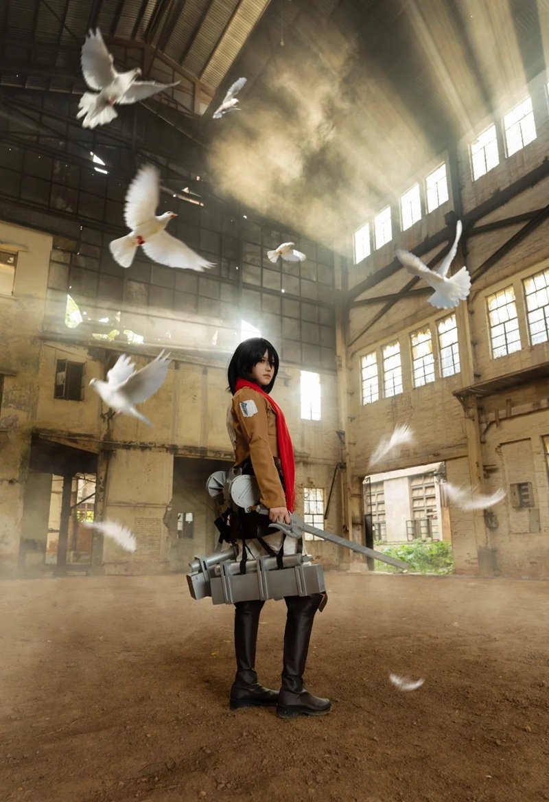 mikasa cosplay 3