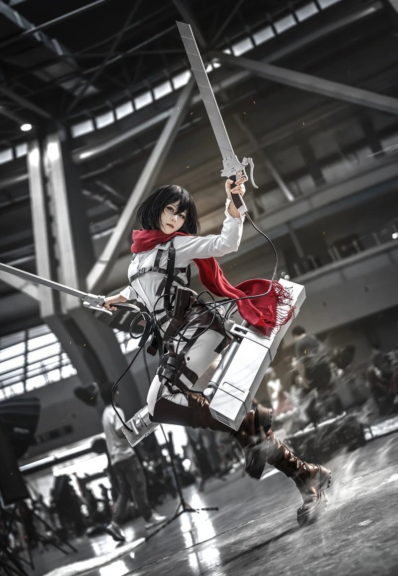 mikasa cosplay 34