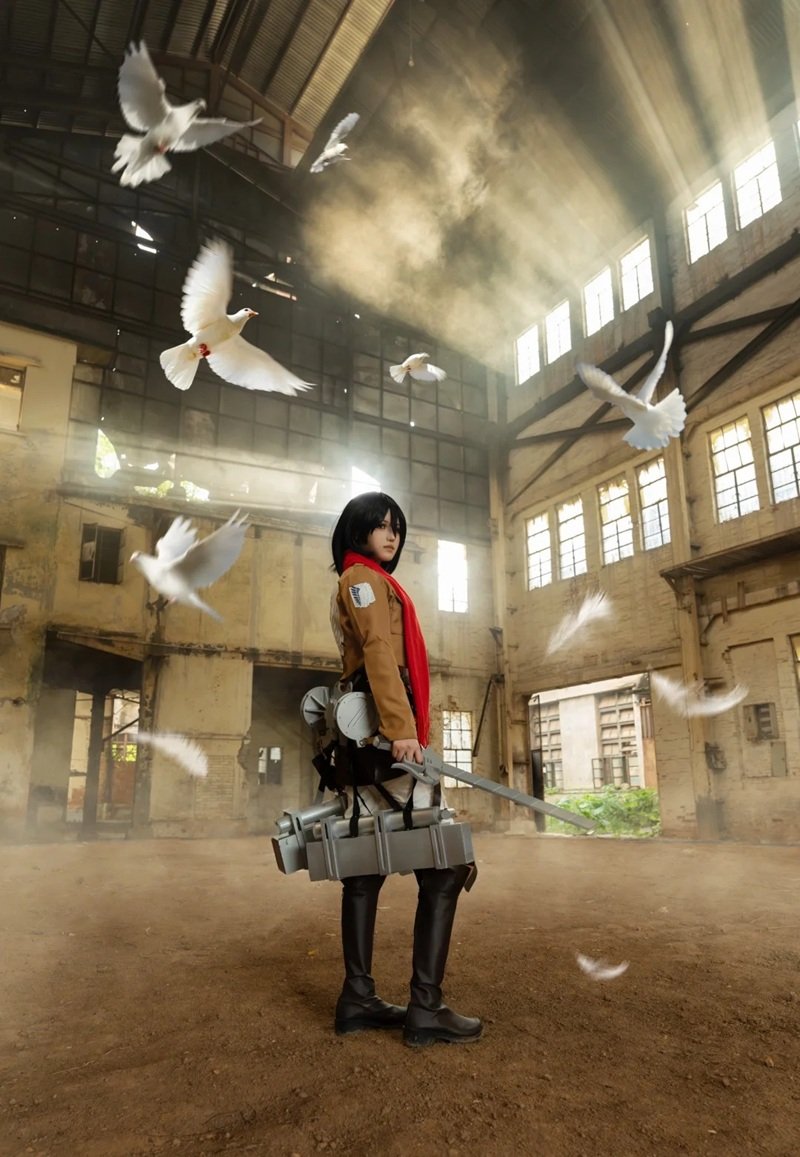 mikasa cosplay 7