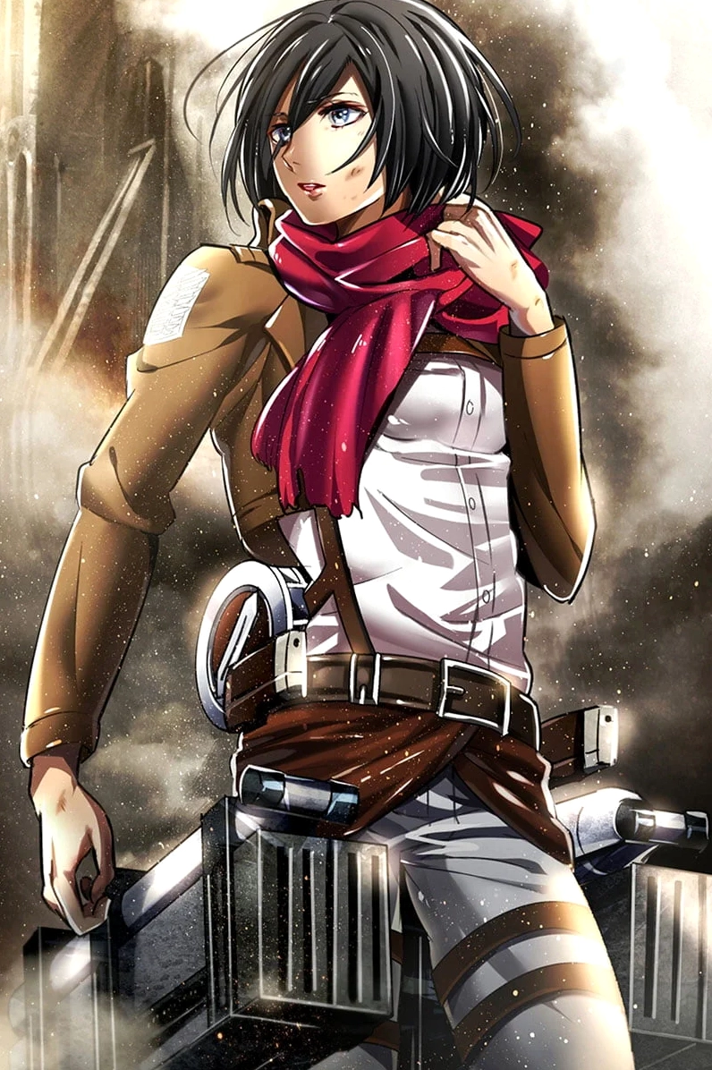 Ngoại hình nổi bật của Mikasa Ackerman