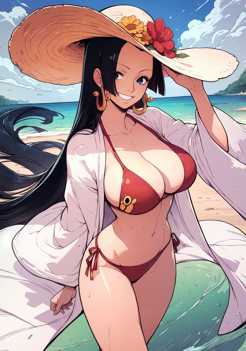 Nico Robin bikini nóng bỏng body quyến rũ