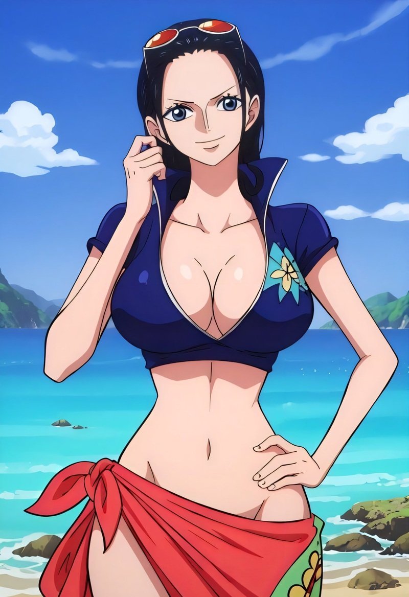 Nico Robin bikini gợi cảm cực độ One Piece