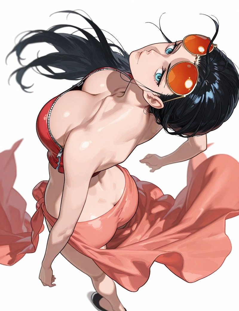 Nico Robin bikini gợi cảm anime style
