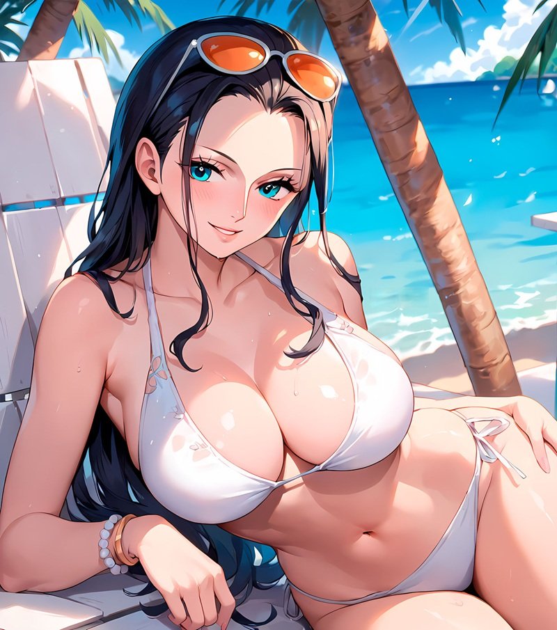 Nico Robin bikini sexy cosplay One Piece