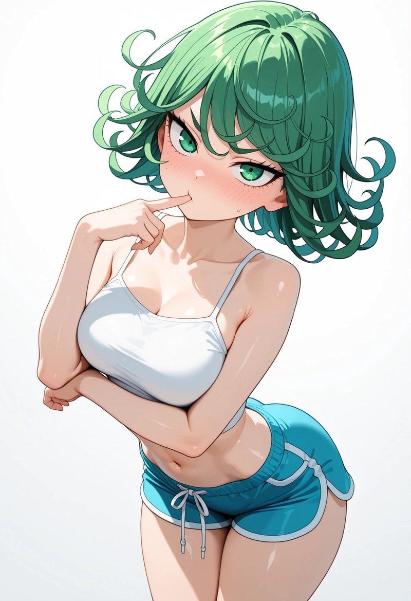 Tatsumaki bikin xanh quyến rũ, fanart One Punch Man