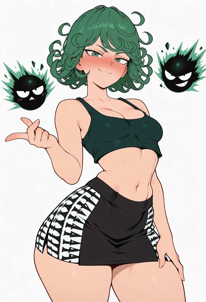 Nàng Tatsumaki mặc bikini, dáng người chuẩn model