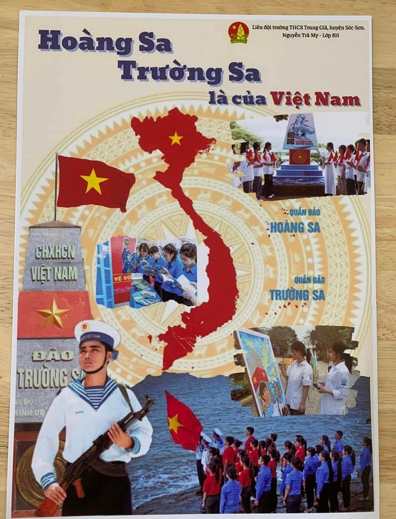 tranh vẽ chủ quyền biển đảo việt nam 13