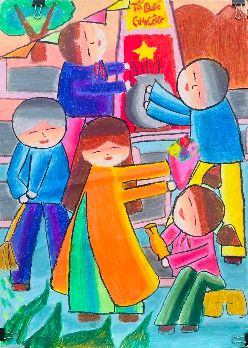 tranh vẽ chủ quyền biển đảo việt nam 35