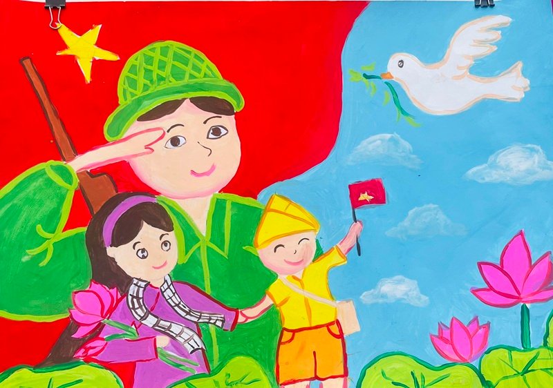 tranh vẽ chủ quyền biển đảo việt nam 39