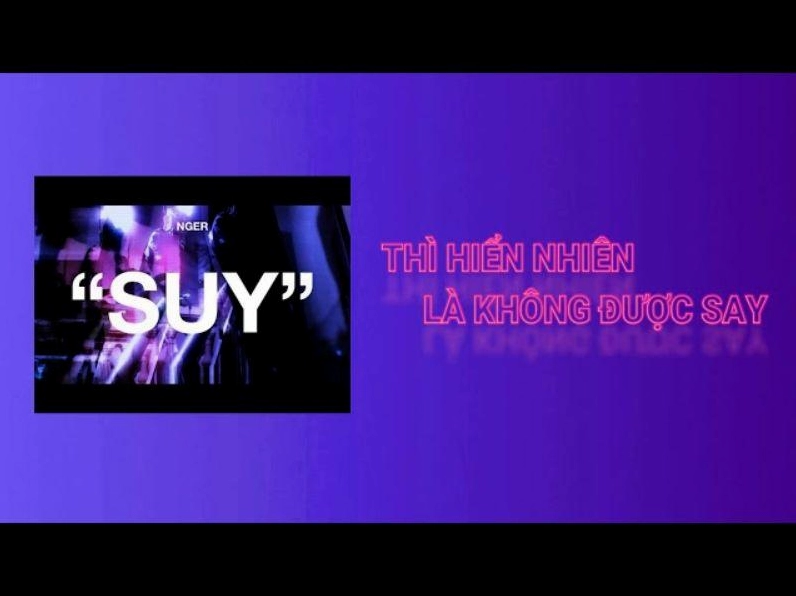 Từ suy xuất hiện nhiều trong âm nhạc Gen Z