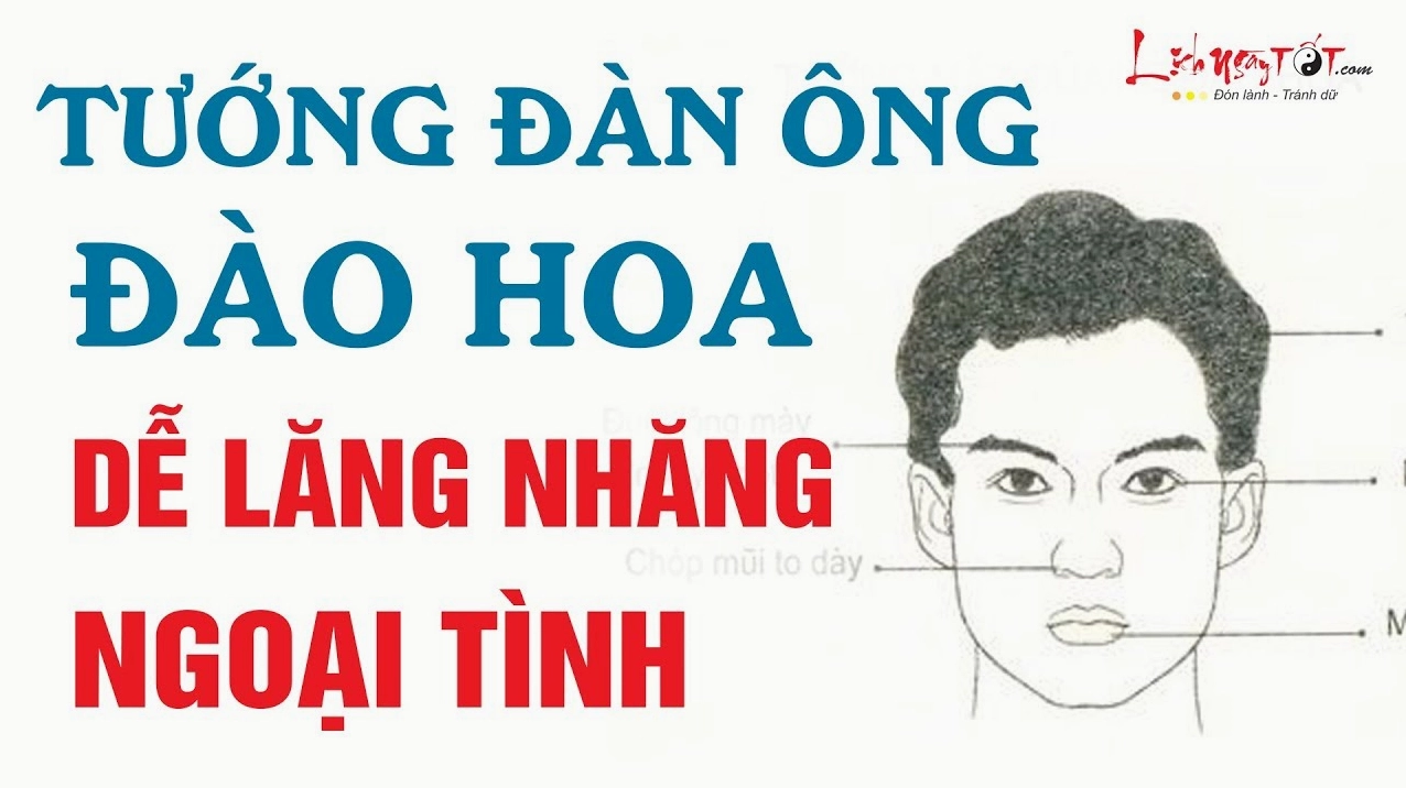 Tướng đàn ông đào hoa