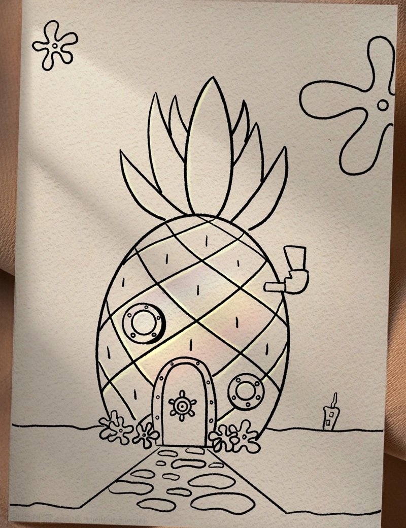 vẽ ngôi nhà đẹp đơn giản 30