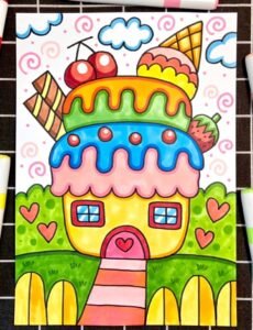 20+ cách vẽ ngôi nhà đẹp đơn giản chỉ trong 3 phút cho người mới.