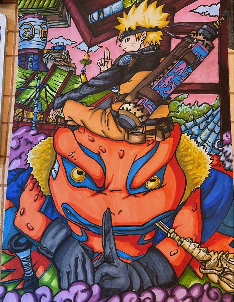 vẽ nhân vật anime 1