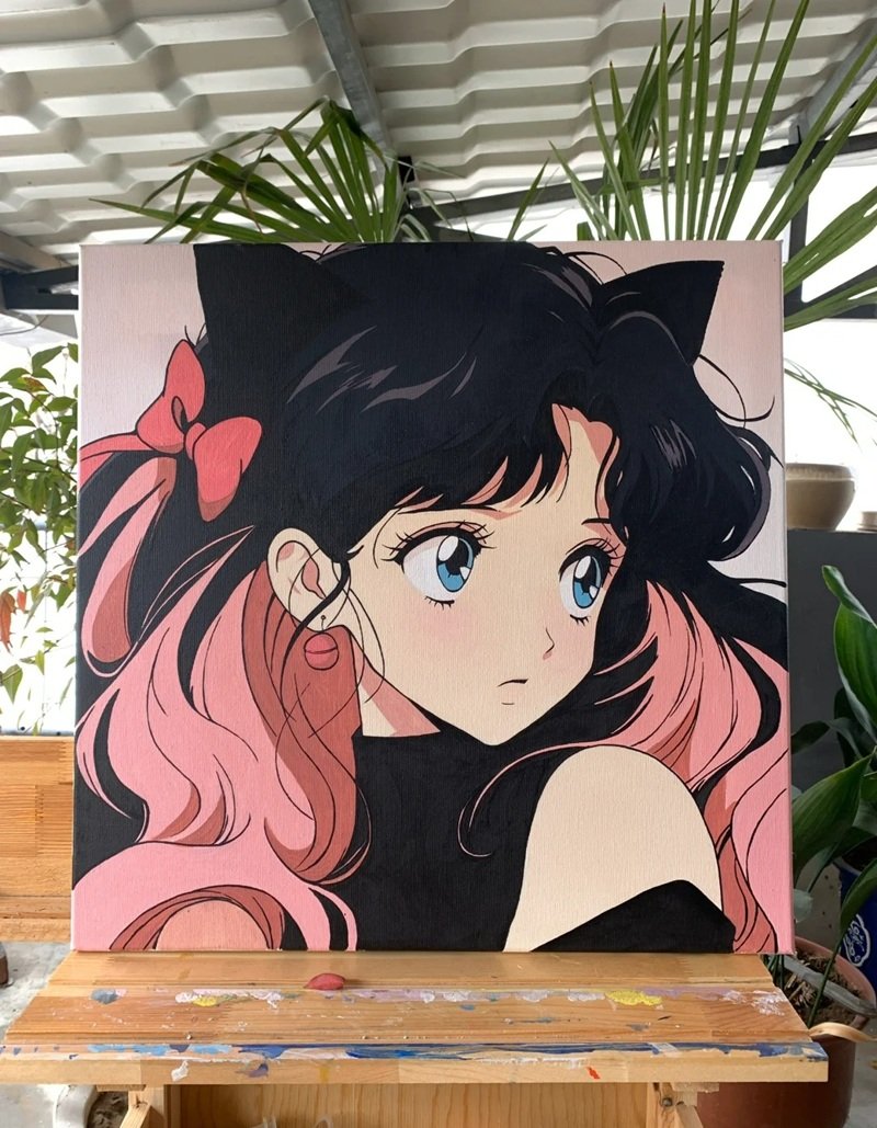 vẽ nhân vật anime 11