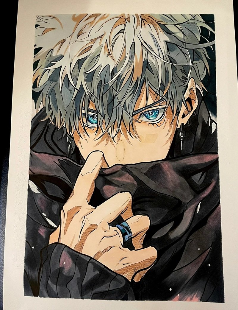 vẽ nhân vật anime 13