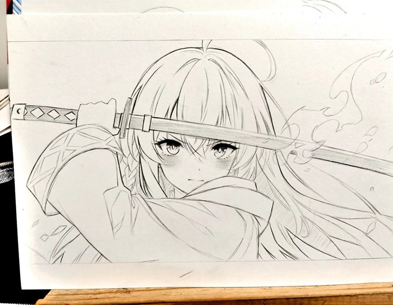 vẽ nhân vật anime 15