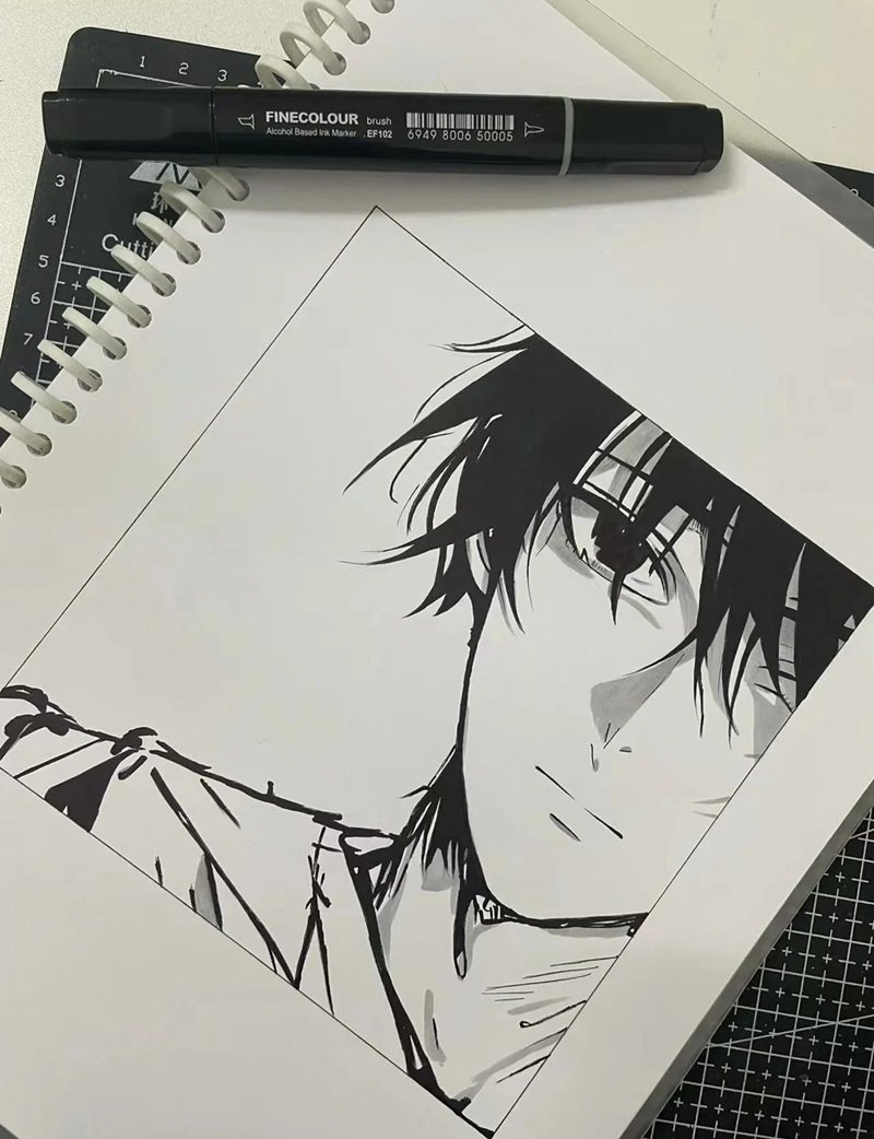 vẽ nhân vật anime 22