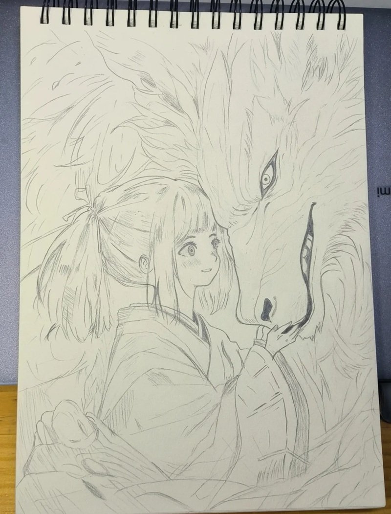 vẽ nhân vật anime 3