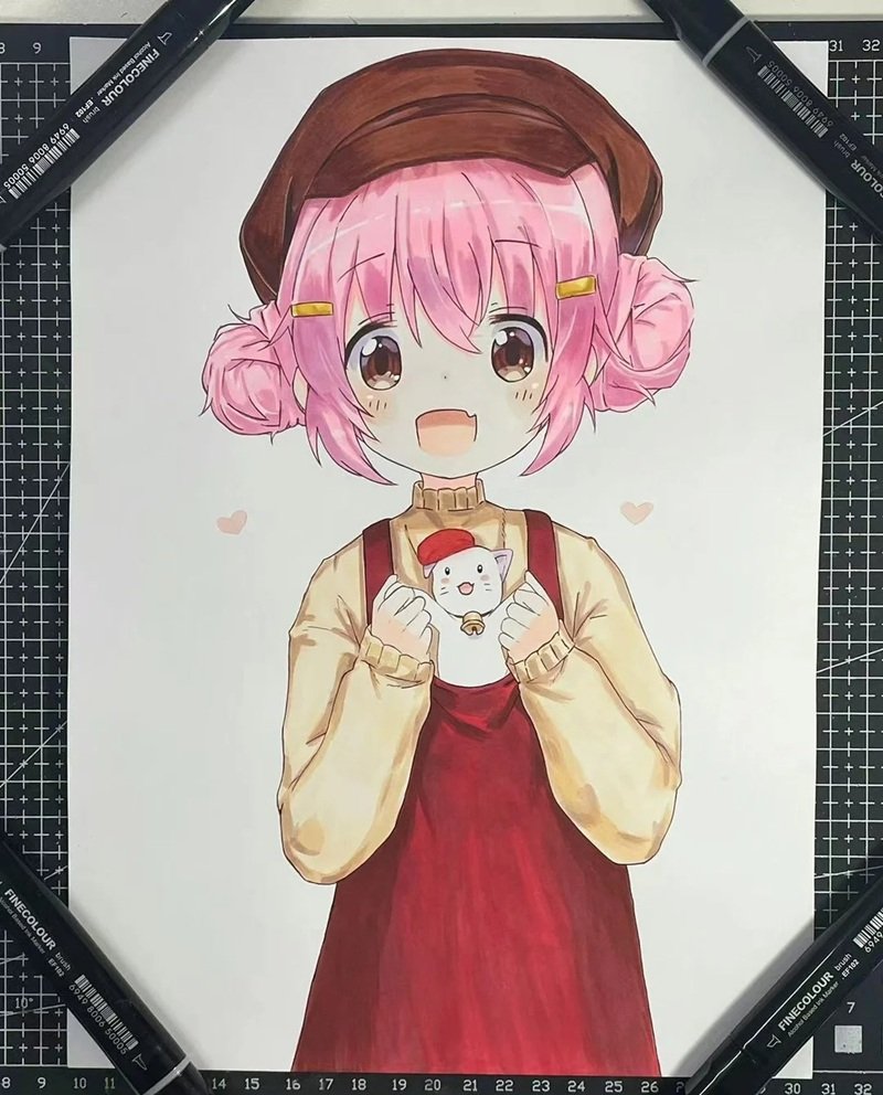 vẽ nhân vật anime 34