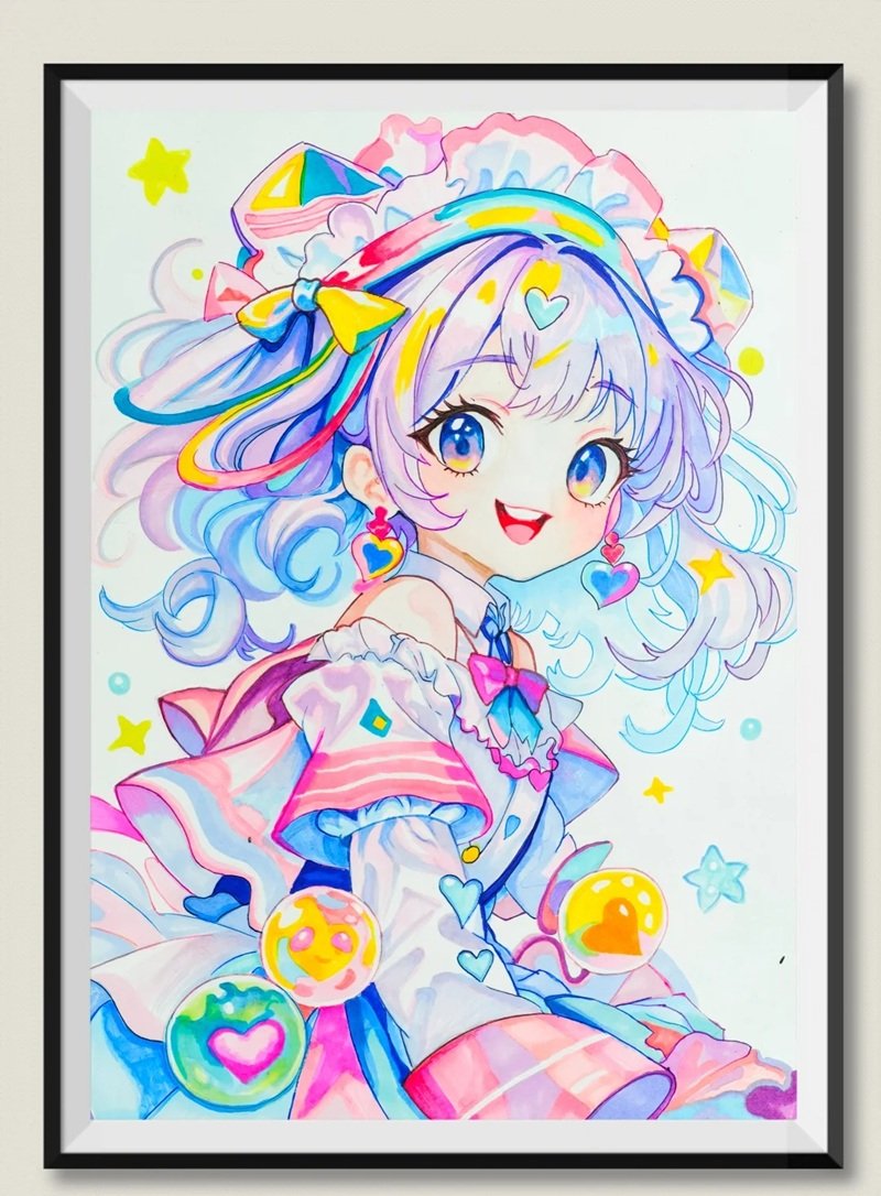 vẽ nhân vật anime 40