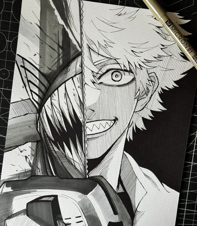 vẽ nhân vật anime 9