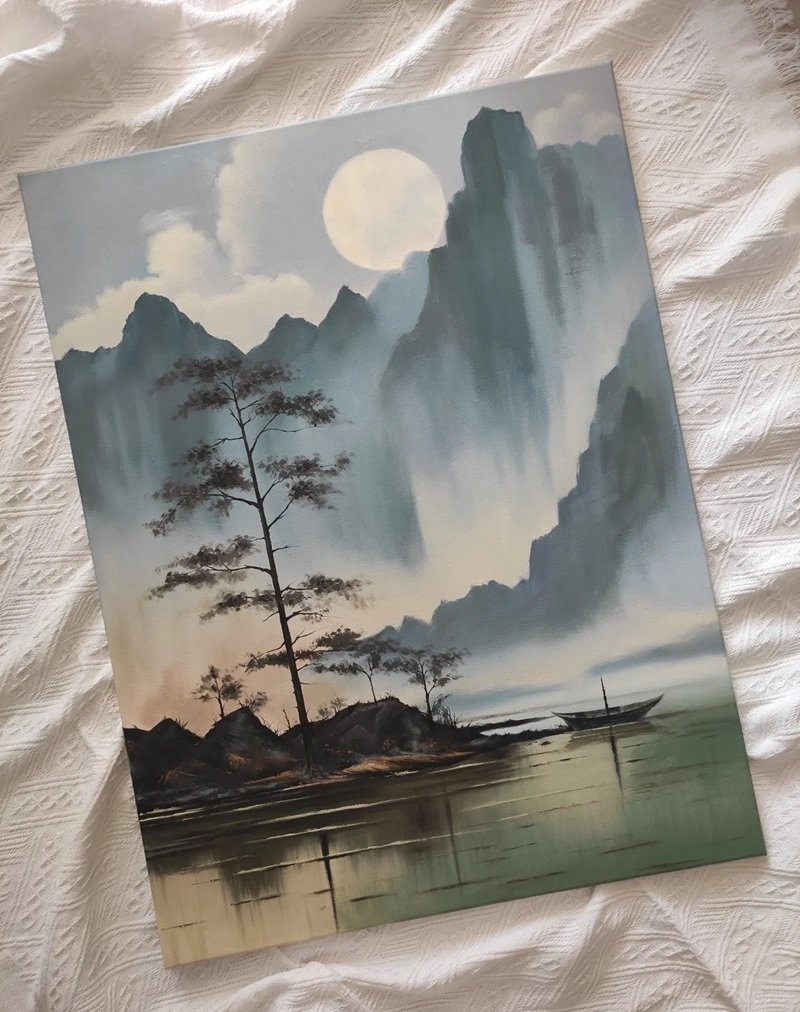 vẽ phong cảnh thiên nhiên 13