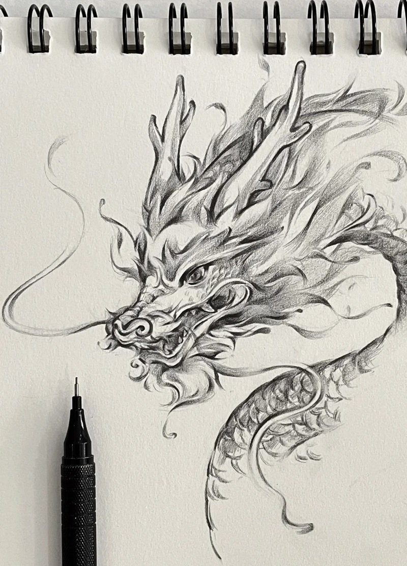 vẽ rồng 37