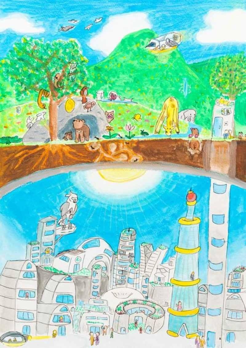 vẽ thành phố tương lai 15