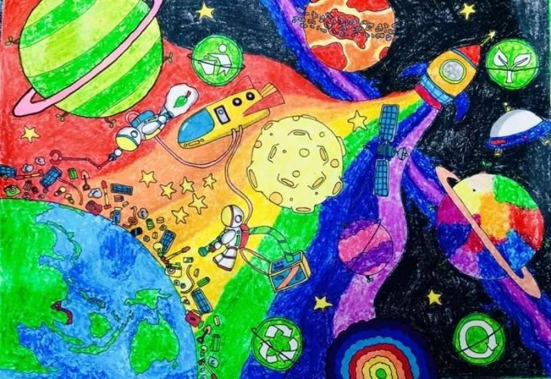 vẽ thành phố tương lai 18