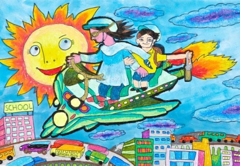 vẽ thành phố tương lai 22