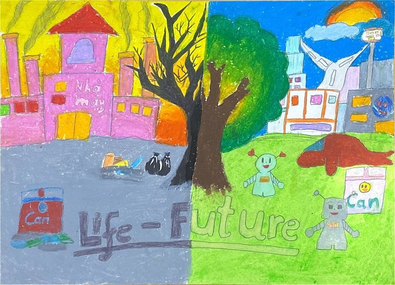 vẽ thành phố tương lai 28