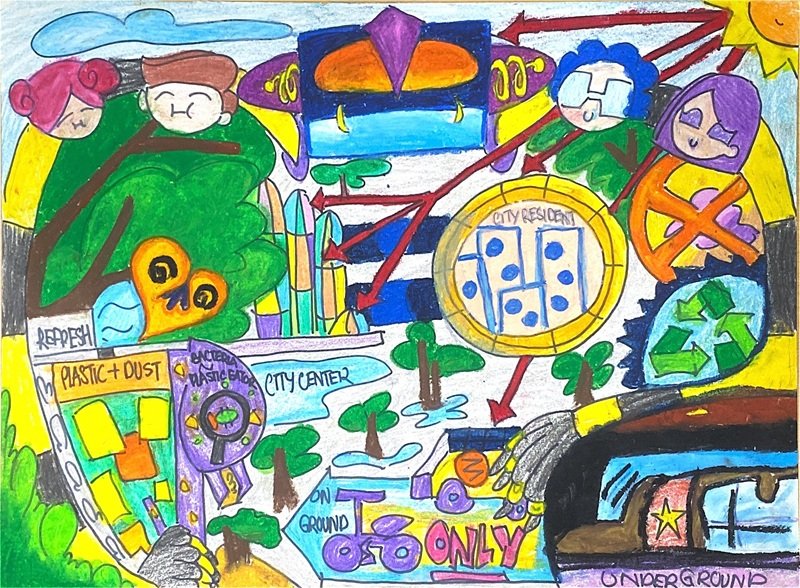 vẽ thành phố tương lai 33