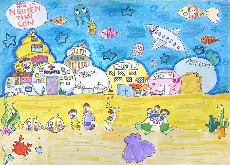 vẽ thành phố tương lai 38