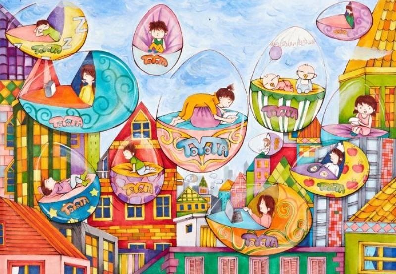 vẽ thành phố tương lai 4