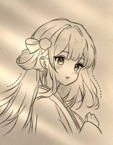 100+ cách vẽ tóc anime đẹp mê ly ai cũng vẽ được