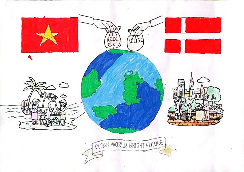 vẽ tranh đan mạch trong mắt em 17