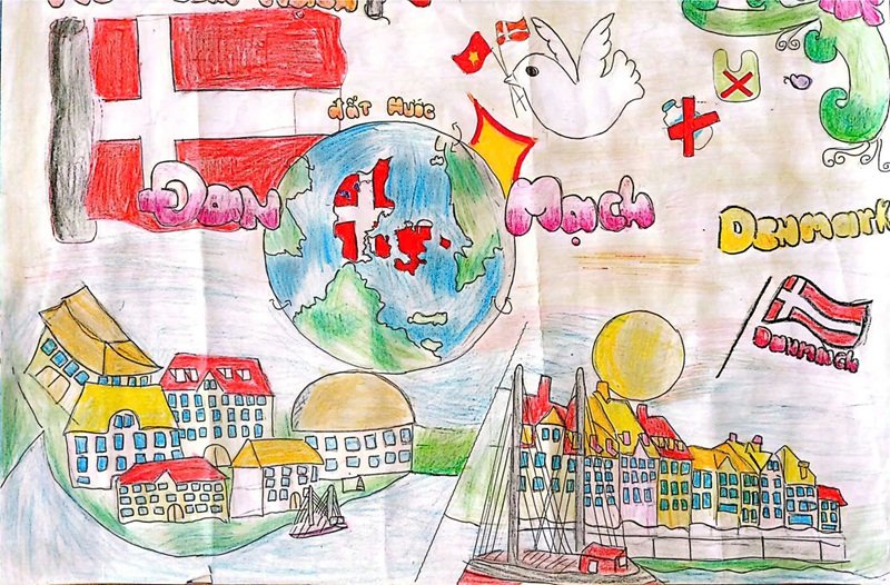 vẽ tranh đan mạch trong mắt em 24