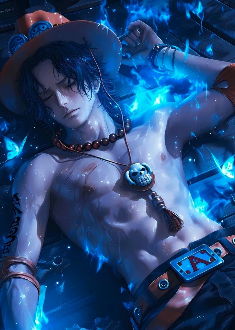 Ảnh ace anime mang phong cách nam tính cùng ánh mắt cuốn hút