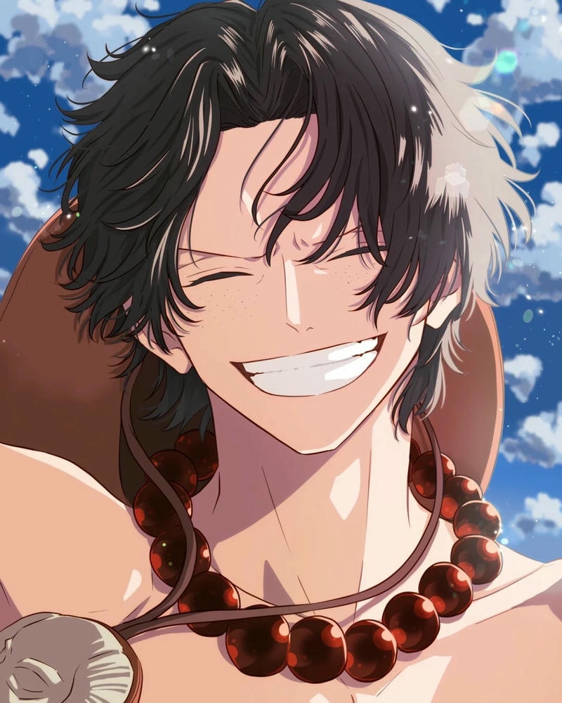 Ảnh ace anime thể hiện nét cá tính qua biểu cảm mạnh mẽ