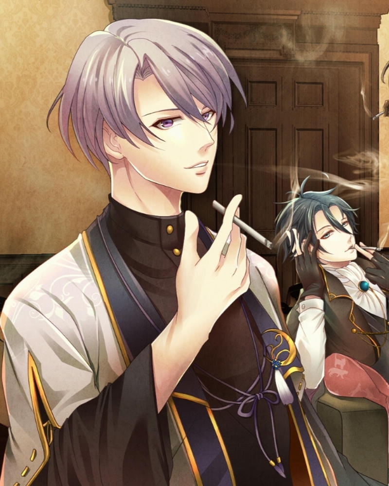 Ảnh anime hút thuốc chi tiết tinh tế giàu cảm xúc