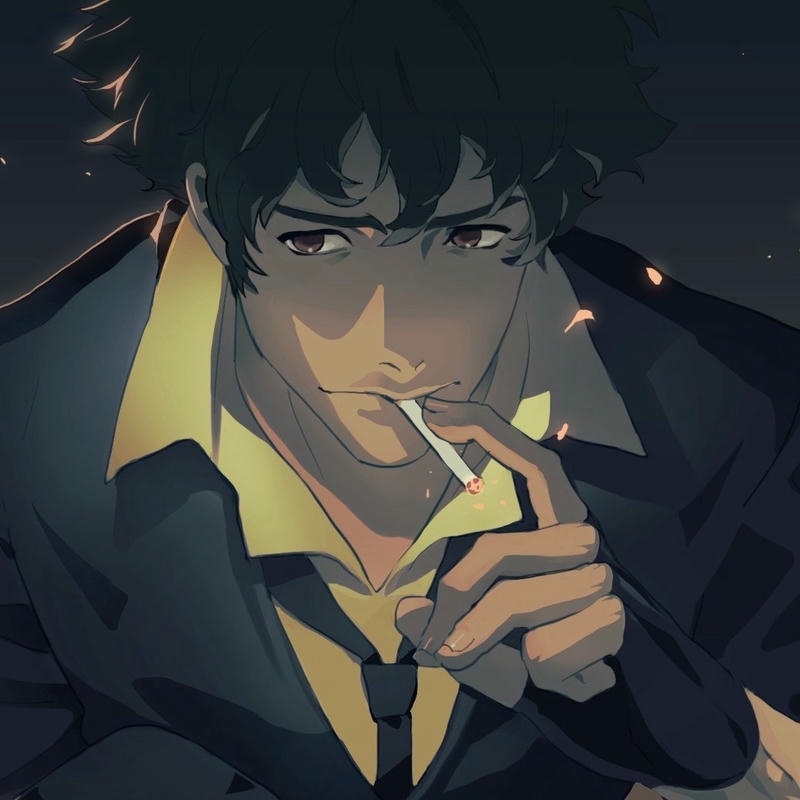 Anime hút thuốc tạo hình mạnh mẽ độc đáo
