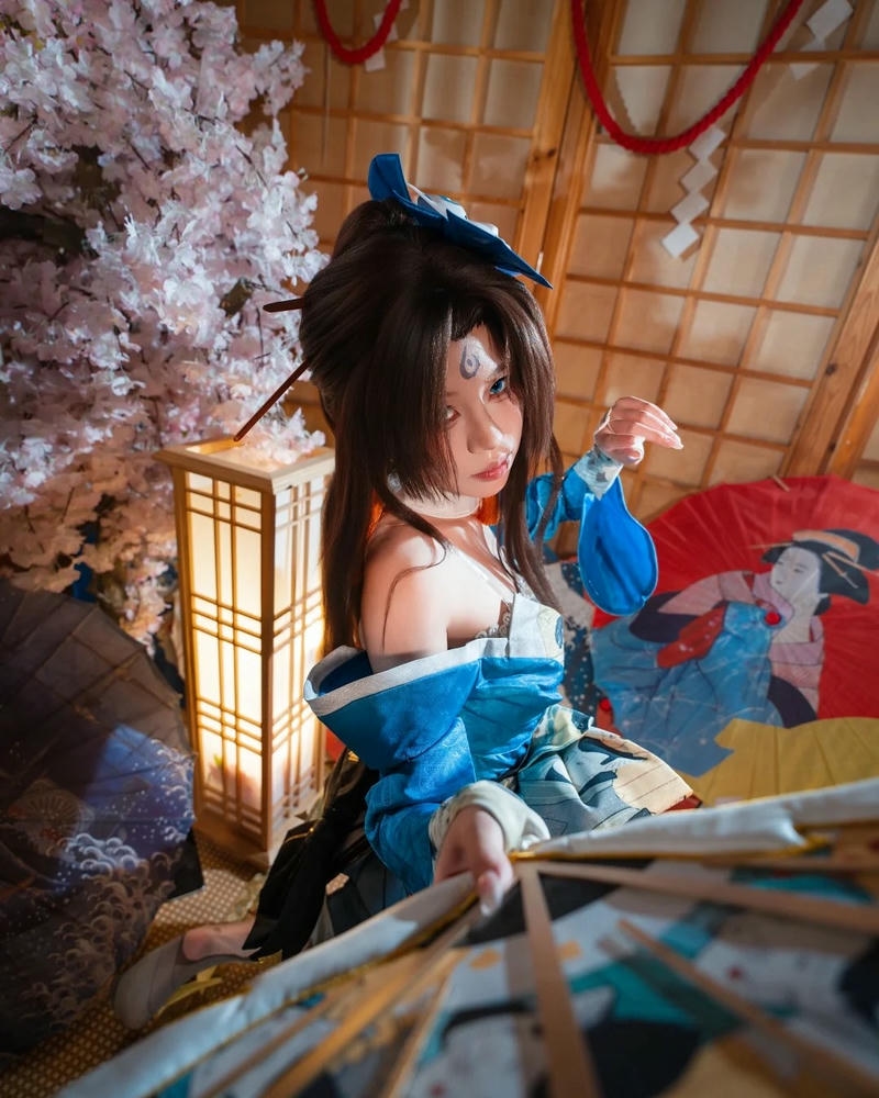 Mai Shiranui Cosplay có diện mạo sắc sảo cuốn hút