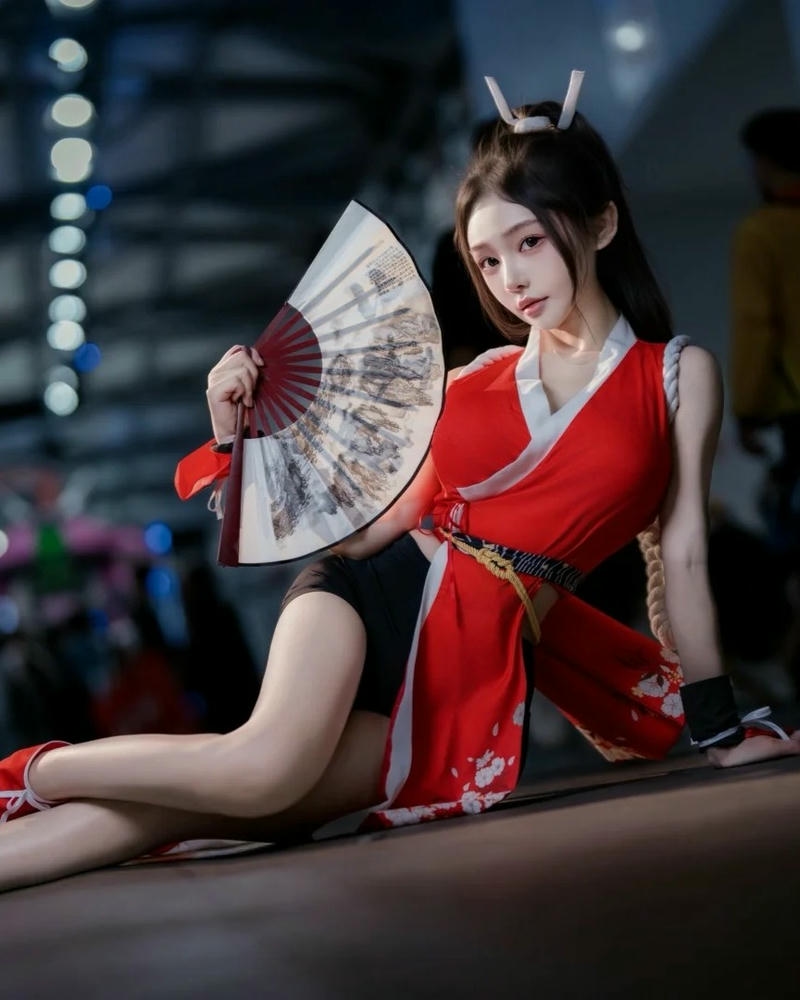Mai Shiranui Cosplay mang phong cách nổi bật hài hòa
