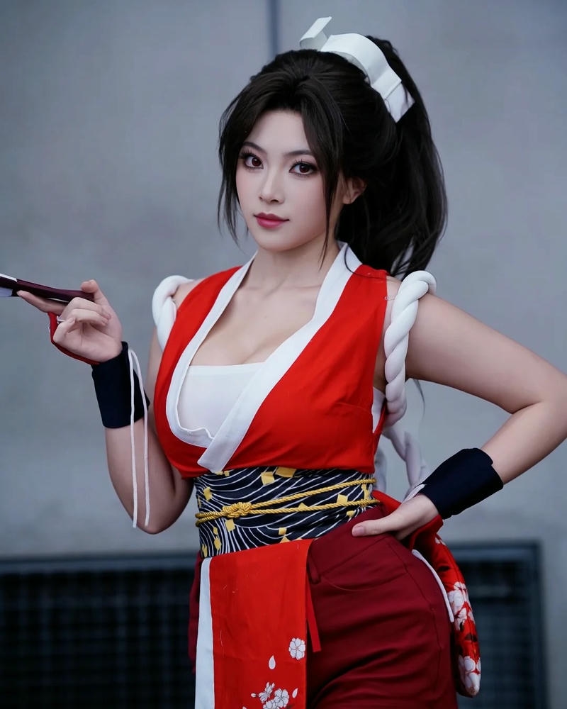 Mai Shiranui Cosplay mang phong thái kiêu sa nổi bật