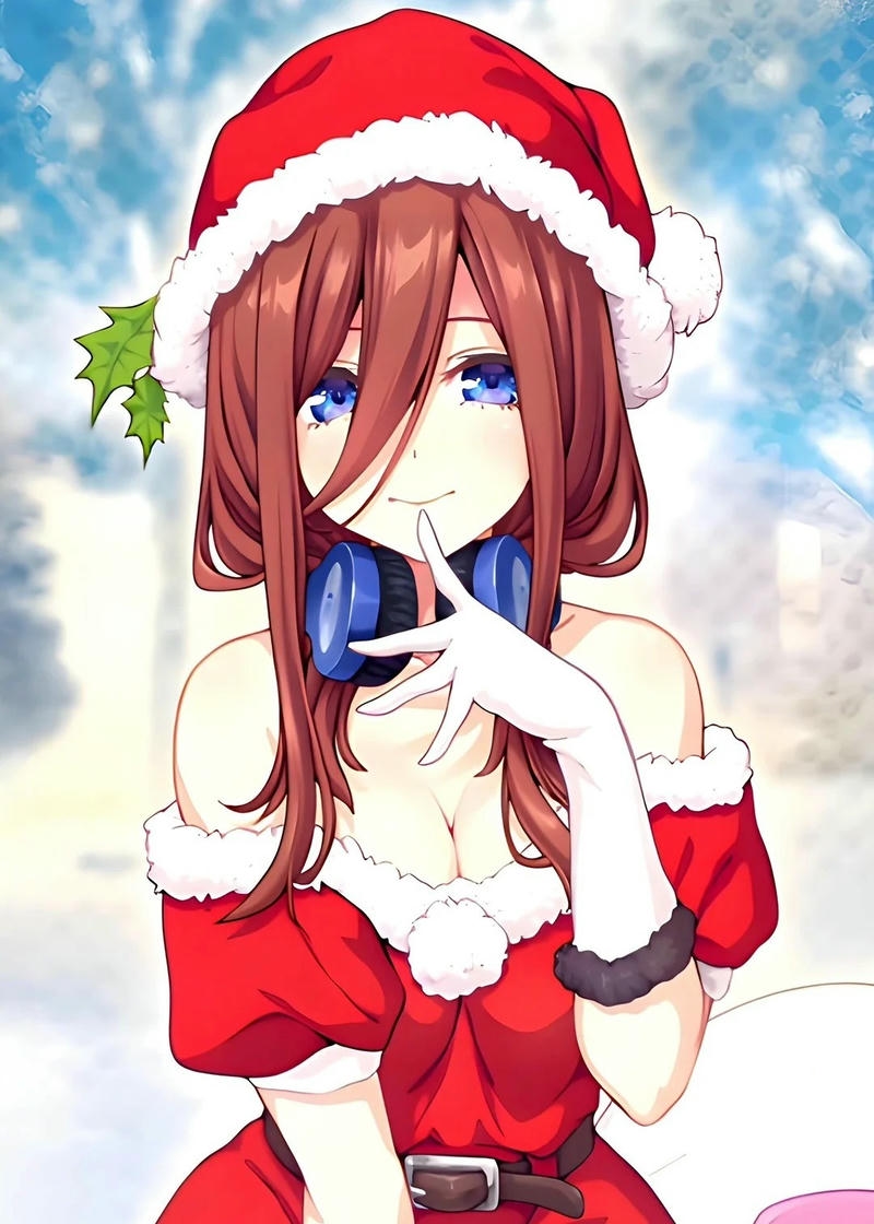 Miku Nakano anime mang phong thái nữ tính và duyên dáng